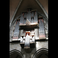 Bamberg, Kaiserdom (Nagelkapelle), Hauptorgel mit Spanischen Trompeten