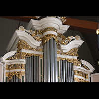 Ornamentik über dem Hauptwerk Amsterdam, Waalse Kerk (Oude Walenkerk), Ornamentik über dem Hauptwerk