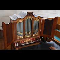 Chorpositiv von ca. 1775 Amsterdam, Waalse Kerk (Oude Walenkerk), Chorpositiv von ca. 1775