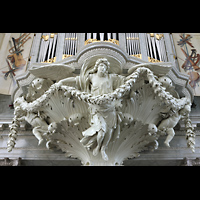 Tragende Figuren unter dem Rückpositiv Amsterdam, Westerkerk, Tragende Figuren unter dem Rückpositiv