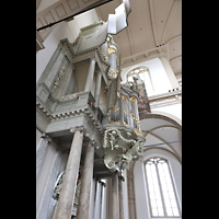 Orgel seitlich perspektivisch Amsterdam, Westerkerk, Orgel seitlich perspektivisch