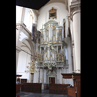 Orgel von der Kanzel aus gesehen Amsterdam, Westerkerk, Orgel von der Kanzel aus gesehen