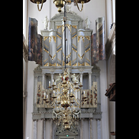 Orgel von der Chorempore aus gesehen Amsterdam, Westerkerk, Orgel von der Chorempore aus gesehen