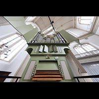 Chororgel mit Spieltisch perspektivisch Amsterdam, Westerkerk, Chororgel mit Spieltisch perspektivisch