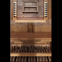 Spieltisch der Chororgel Groningen, Martinikerk, Spieltisch der Chororgel