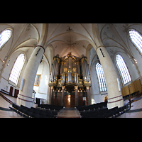 Westwand mit Orgel Groningen, Martinikerk, Westwand mit Orgel