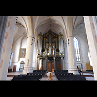 Hautpschiff in Richtung Hauptorgel Groningen, Martinikerk, Hautpschiff in Richtung Hauptorgel
