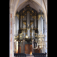 Blick von der Kanzel zur Hauptorgel Groningen, Martinikerk, Blick von der Kanzel zur Hauptorgel