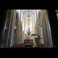 Hauptschiff in Richtung Chor Kampen, Sint Nicolas Bovenkerk, Hauptschiff in Richtung Chor