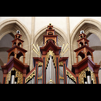 Spitze des Prospekts der Chororgel Kampen, Sint Nicolas Bovenkerk, Spitze des Prospekts der Chororgel