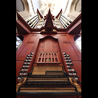Chororgel mit Spieltisch perspektivisch Kampen, Sint Nicolas Bovenkerk, Chororgel mit Spieltisch perspektivisch
