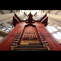 Chororgel mit Spieltisch perspektivisch Kampen, Sint Nicolas Bovenkerk, Chororgel mit Spieltisch perspektivisch