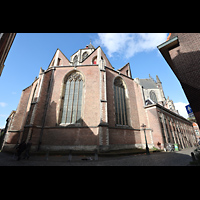Blick von Osten auf den Chor Leiden, Hooglandse Kerk, Blick von Osten auf den Chor