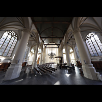 Innenraum in Richtung Chor Leiden, Hooglandse Kerk, Innenraum in Richtung Chor