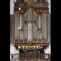 Prospekt der de Swart/von Hagerbeer-Orgel Leiden, Hooglandse Kerk, Prospekt der de Swart/von Hagerbeer-Orgel