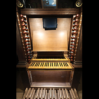 Spieltisch der de Swart/von Hagerbeer-Orgel Leiden, Hooglandse Kerk, Spieltisch der de Swart/von Hagerbeer-Orgel