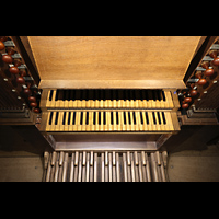 Spieltisch der de Swart/von Hagerbeer-Orgel Leiden, Hooglandse Kerk, Spieltisch der de Swart/von Hagerbeer-Orgel