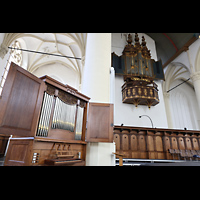 Kabinettorgel und de Swart/von Hagerbeer-Orgel Leiden, Hooglandse Kerk, Kabinettorgel und de Swart/von Hagerbeer-Orgel