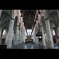 Innenraum in Richtung Chor Leiden, Pieterskerk, Innenraum in Richtung Chor