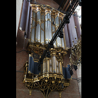 Hauptorgel seitlich Leiden, Pieterskerk, Hauptorgel seitlich