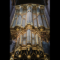 Hauptorgel perspektivisch Leiden, Pieterskerk, Hauptorgel perspektivisch