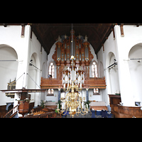 Orgelempore und Kanzel Maassluis, Grote Kerk, Orgelempore und Kanzel
