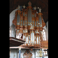 Orgel seitlich (unbeleuchtet) Maassluis, Grote Kerk, Orgel seitlich (unbeleuchtet)