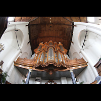 Orgelempore perspektivisch Maassluis, Grote Kerk, Orgelempore perspektivisch