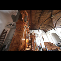 Orgel mit Spieltisch seitlich Maassluis, Grote Kerk, Orgel mit Spieltisch seitlich