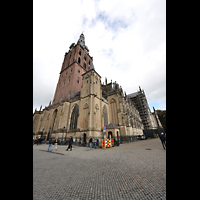 Ansicht von der Torenstraat / Ecke Kerkstraat von Südwesten ´s-Hertogenbosch, Sint Janskathedraal, Ansicht von der Torenstraat / Ecke Kerkstraat von Südwesten