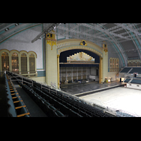 Atlantic City, Boardwalk Hall ('Convention Hall'), Bühne und Orgelkammern seitlich