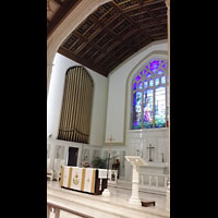 Hanover (PA), St. Matthew's Lutheran Church, Orgelprospekt im Chor links