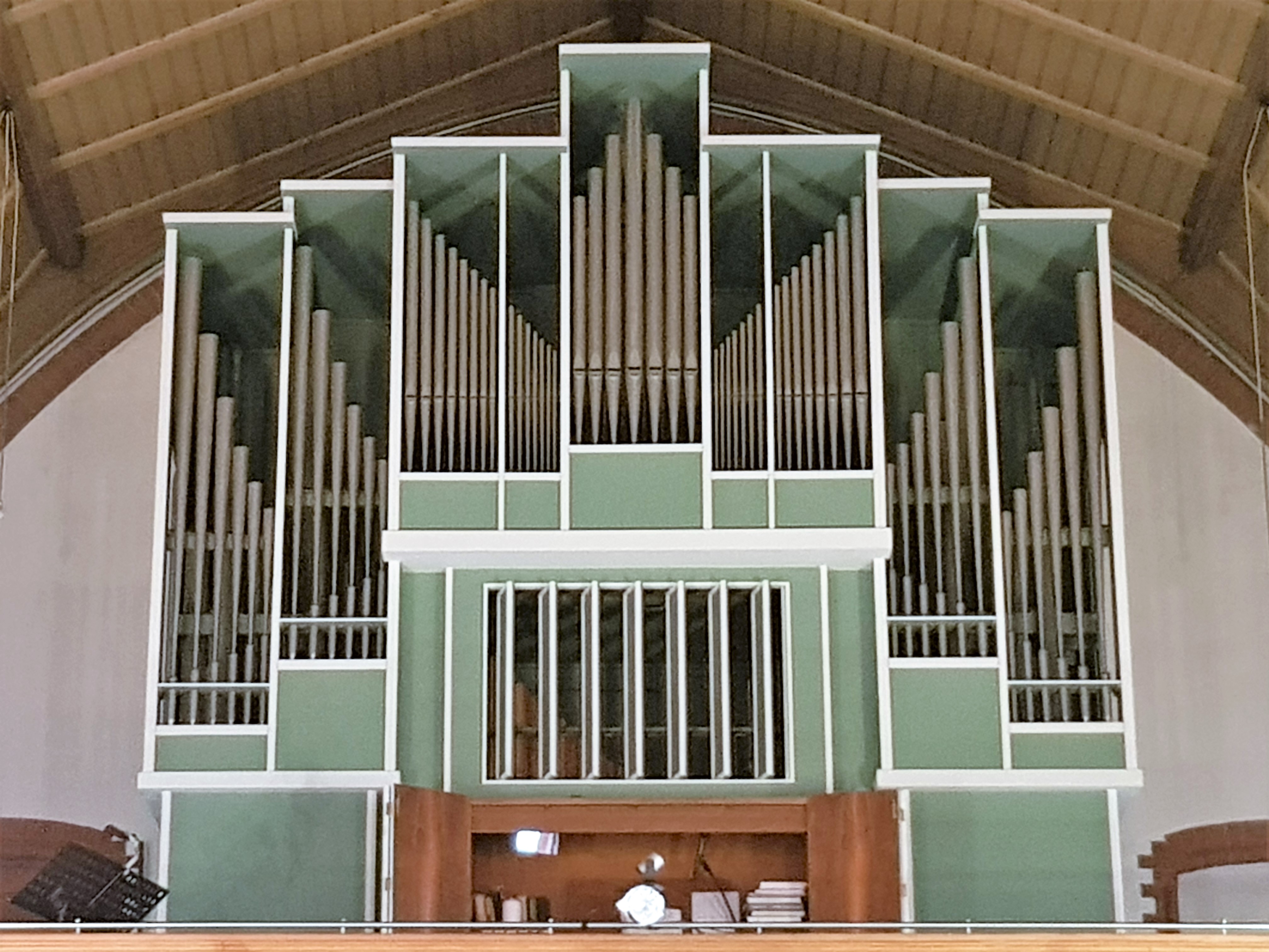 Disposition der Orgel in / Specification of the Organ at Berlin