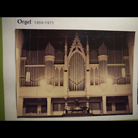 Berlin - Pankow, Alte Pfarrkirche ''Zu den Vier Evangelisten'' (Positiv), Erste Orgel von Buchholz (1859 bis 1971)