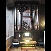 Berlin (Reinickendorf), Apostel-Joannes-Kirche (Hauptorgel), Orgel mit Spieltisch