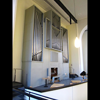 Berlin - Friedrichshain, Auferstehungskirche / Umweltforum, Orgel seitlich