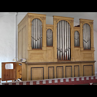 Berlin - Pankow, Dorfkirche Karow, Orgel seitlich