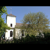 Berlin - Reineickendorf, Dorfkirche Lbars, Auenansicht seitlich