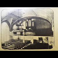 Berlin - Mitte, Evangelisch-methodistische Erlöserkirche Mitte, Historischer Orgelprospekt vor 1938
