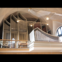 Berlin (Spandau), Johannesstift, Kirche, Orgel seitlich
