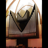 Berlin (Schneberg), Kirche zum Guten Hirten, Orgel seitlich