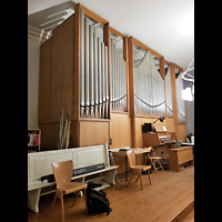 Berlin - Charlottenburg, Luisenkirche, kleine Orgel, Orgel seitlich