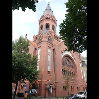 Berlin - Kreuzberg, Passionskirche, Auenansicht der Kirche