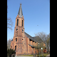Berlin - Reinickendorf, Segenskirche, Auenansicht der Kirche