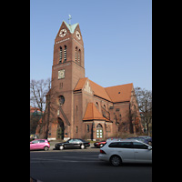 Berlin (Köpenick), St. Antonius Oberschöneweide (Chorogel), Außenansicht der Kirche