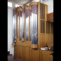 Berlin - Spandau, St. Lambertus Hakenfelde, Orgel seitlich