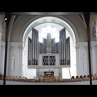 Berlin (Kreuzberg), St. Thomas (ev.) - Chororgel, Orgelempore