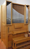 Berlin - Köpenick, Christuskirche Oberschöneweide (Kleinorgel), Orgel / organ