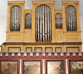 Berlin - Pankow, Dorfkirche Karow, Orgel / organ