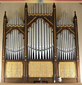 Berlin - Pankow, Dorfkirche Rosenthal, Orgel / organ
